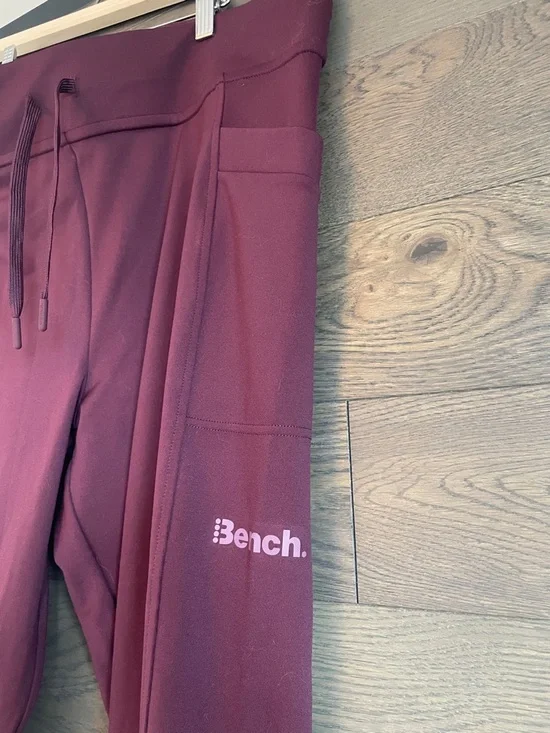 Bench Burgundy Drawstring Joggers - Picture 2 of 5